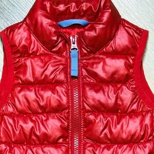 Primary Red Quilted Vest for Kids 18-24 Month. Excellent condition
